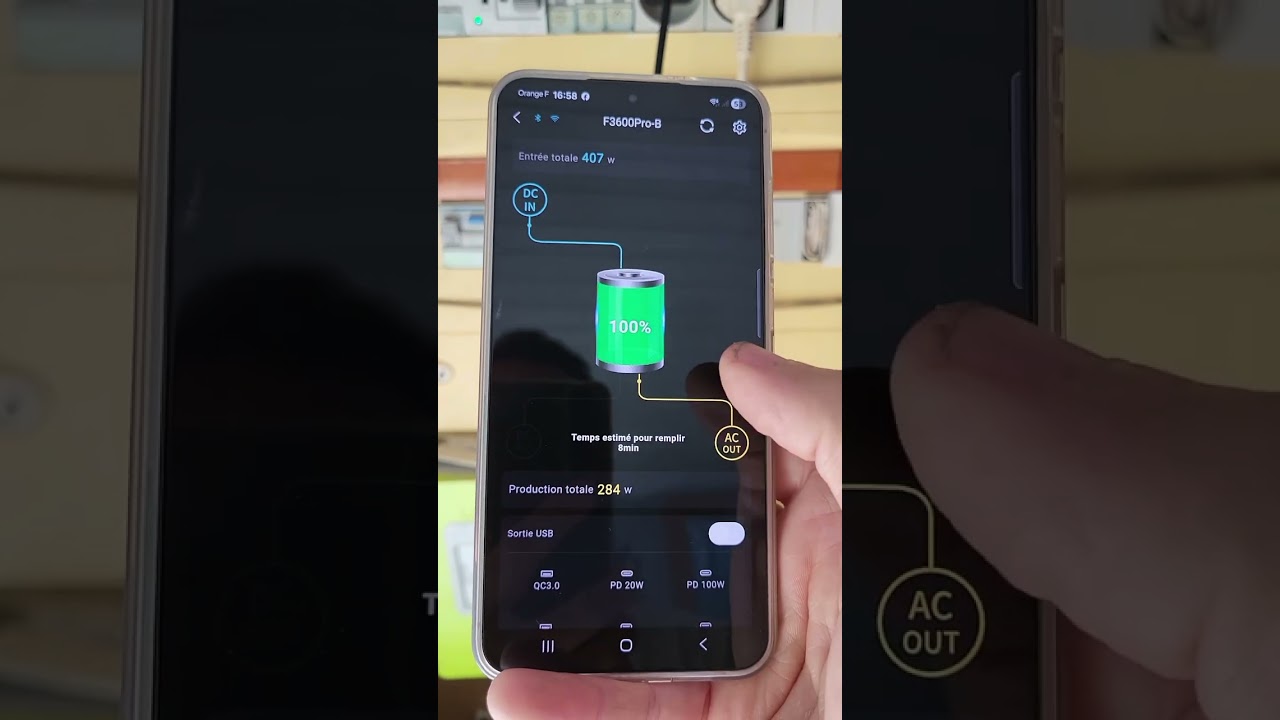 . Alimenter sa maison avec batterie fossibot. 