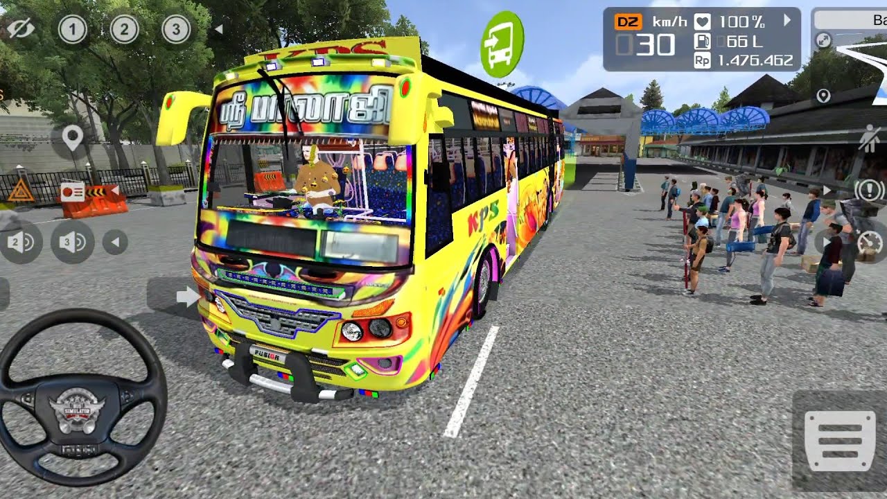 💥 orissa long time passanger trip diffrent map bus simulator indonesia android game play video 
