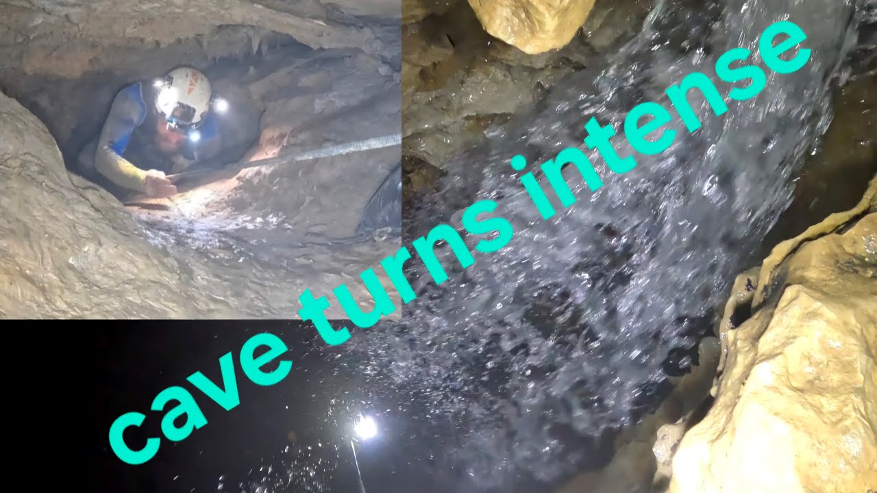 Deep beneath the safety of dry land during epic flood. With @CavernReaper & @BrandonHog