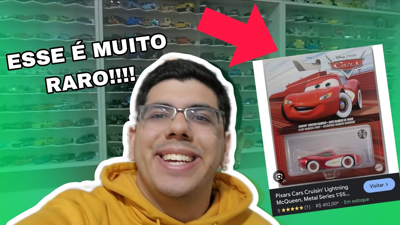 CHEGARAM VÁRIAS MINIATURAS QUE EU COMPREI PELA INTERNET!!!! - CARROS DISNEY