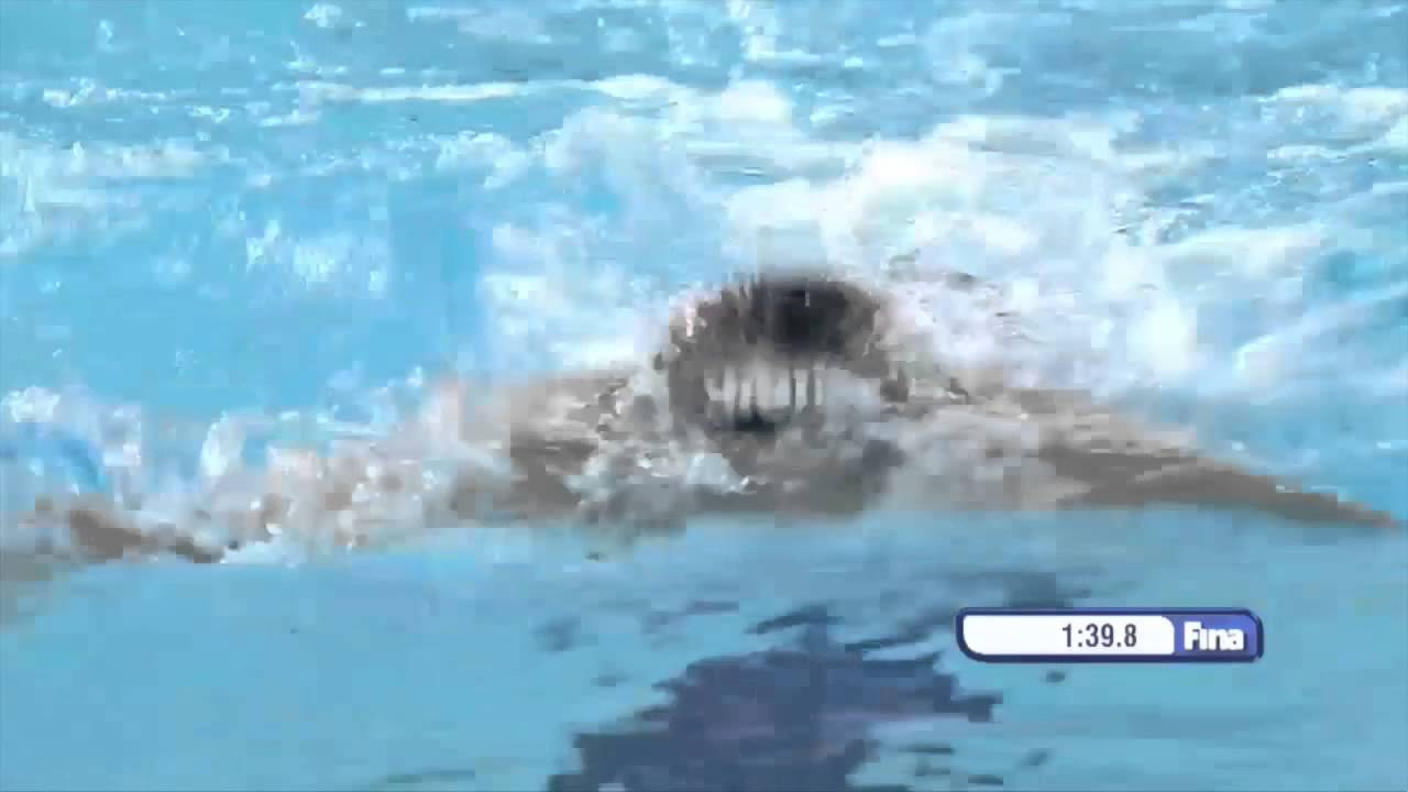 World Cup 2014 Dubai (UAE). FINAL Men's 200m Breaststroke (WR Daniel Gyurta)