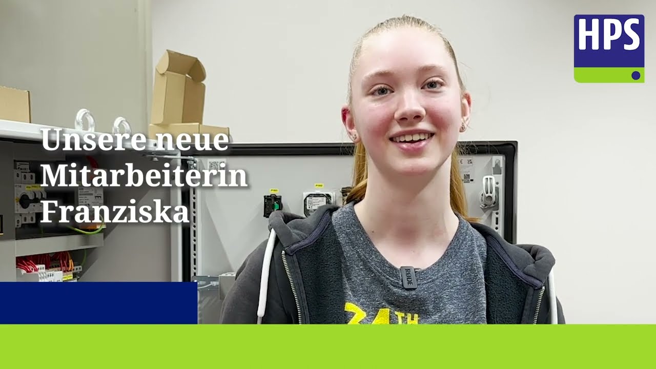 Unsere neue Mitarbeiterin Franziska