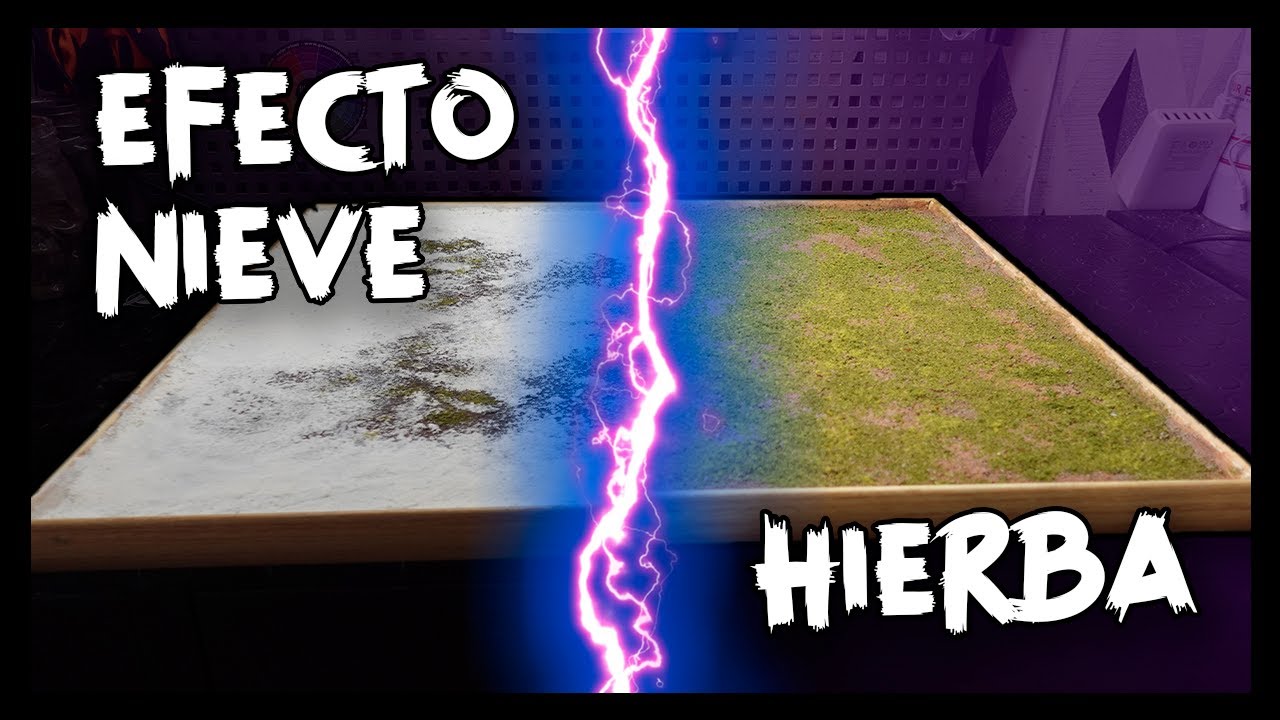 TABLERO de ESCENARIO REVERSIBLE! 🏔️ Campo // Campo Nevado