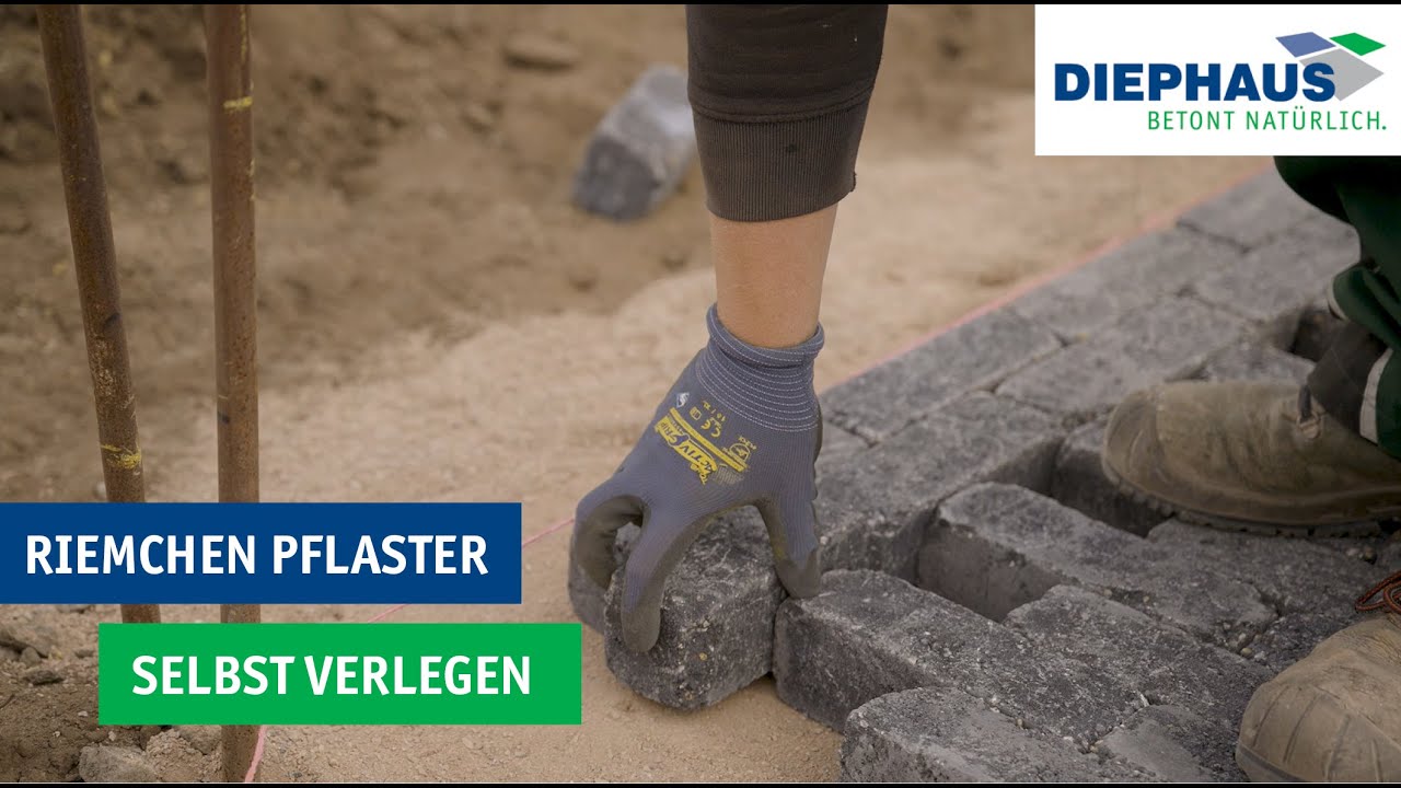 ANTIK RIEMCHEN Pflastersteine verlegen | DIY-Anleitung von DIEPHAUS