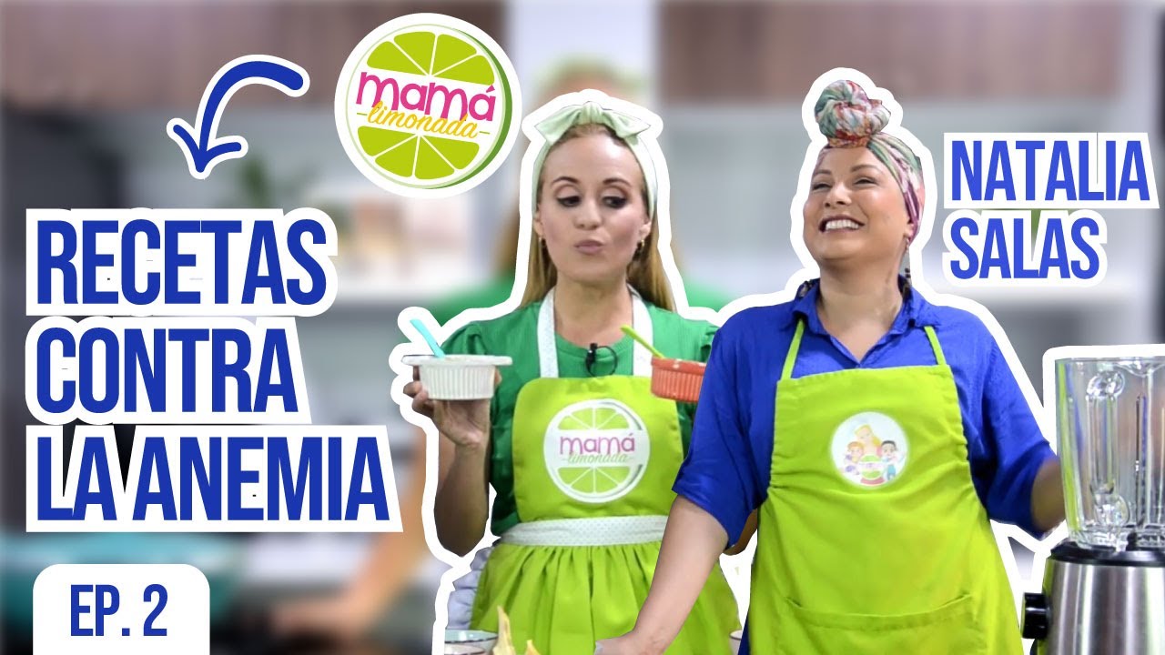 RECETAS CONTRA LA ANEMIA 🍅 COCINANDO CON MAMÁ LIMONADA 👩‍🍳 EP2
