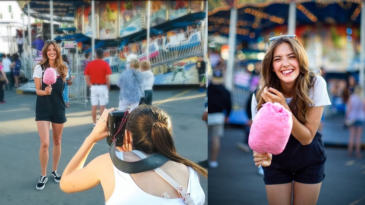 Natural Light Photoshoot at the Fair, Behind The Scenes