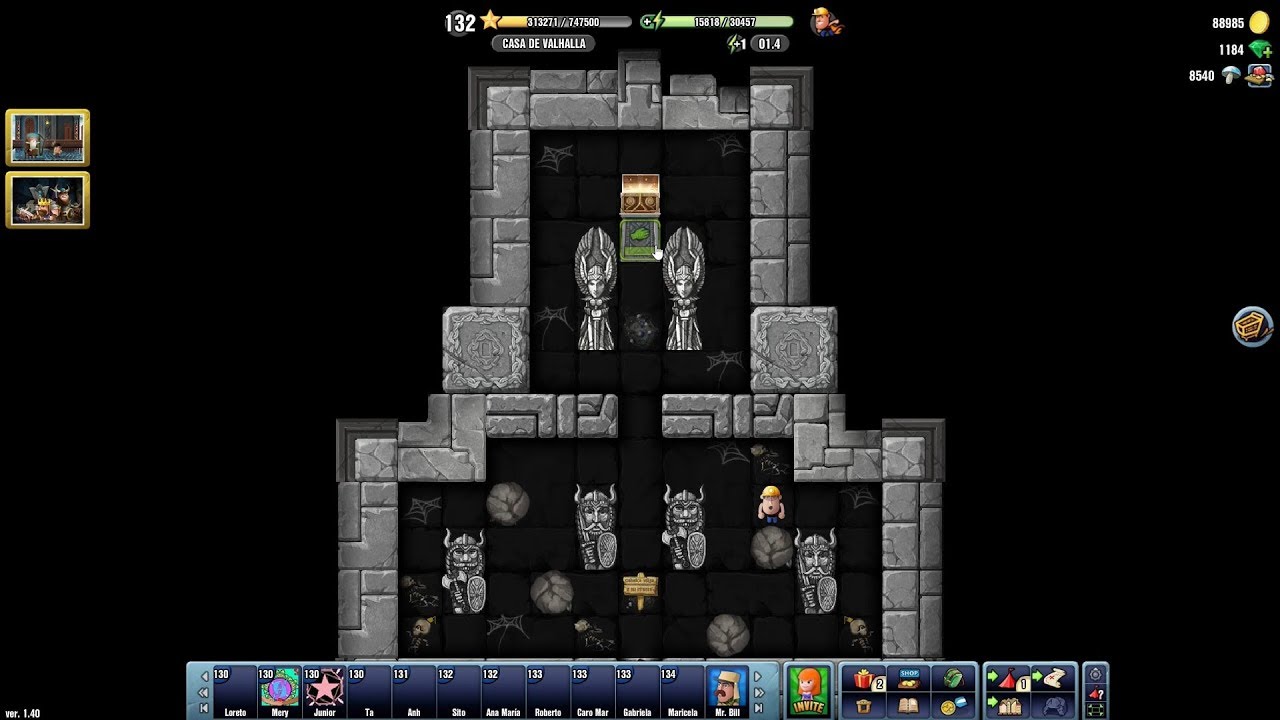 Foyer of Valhalla | Bragi #18 (PC) | Diggy's Adventure