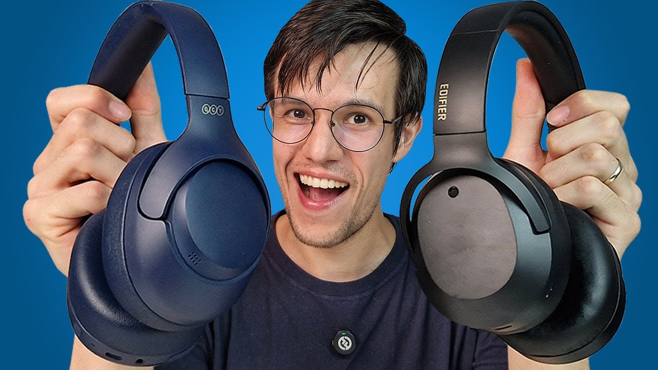 QCY H3 vs Edifier W820NB Plus Comparativo!! Qual tem MELHOR CUSTO BENEFÍCIO?