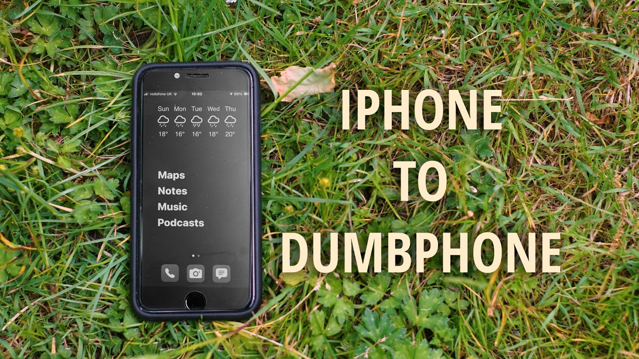 How to turn an iPhone into the ultimate dumb phone