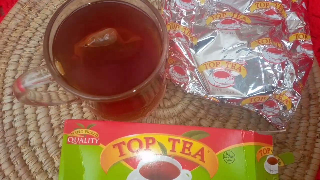 Top Tea Nigeria Lemon & Lime Black Tea