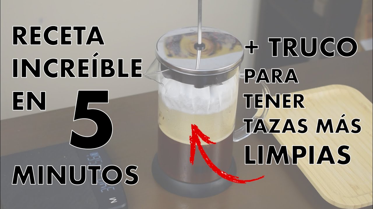 Cómo hacer MEJOR CAFÉ en CASA | Prensa francesa