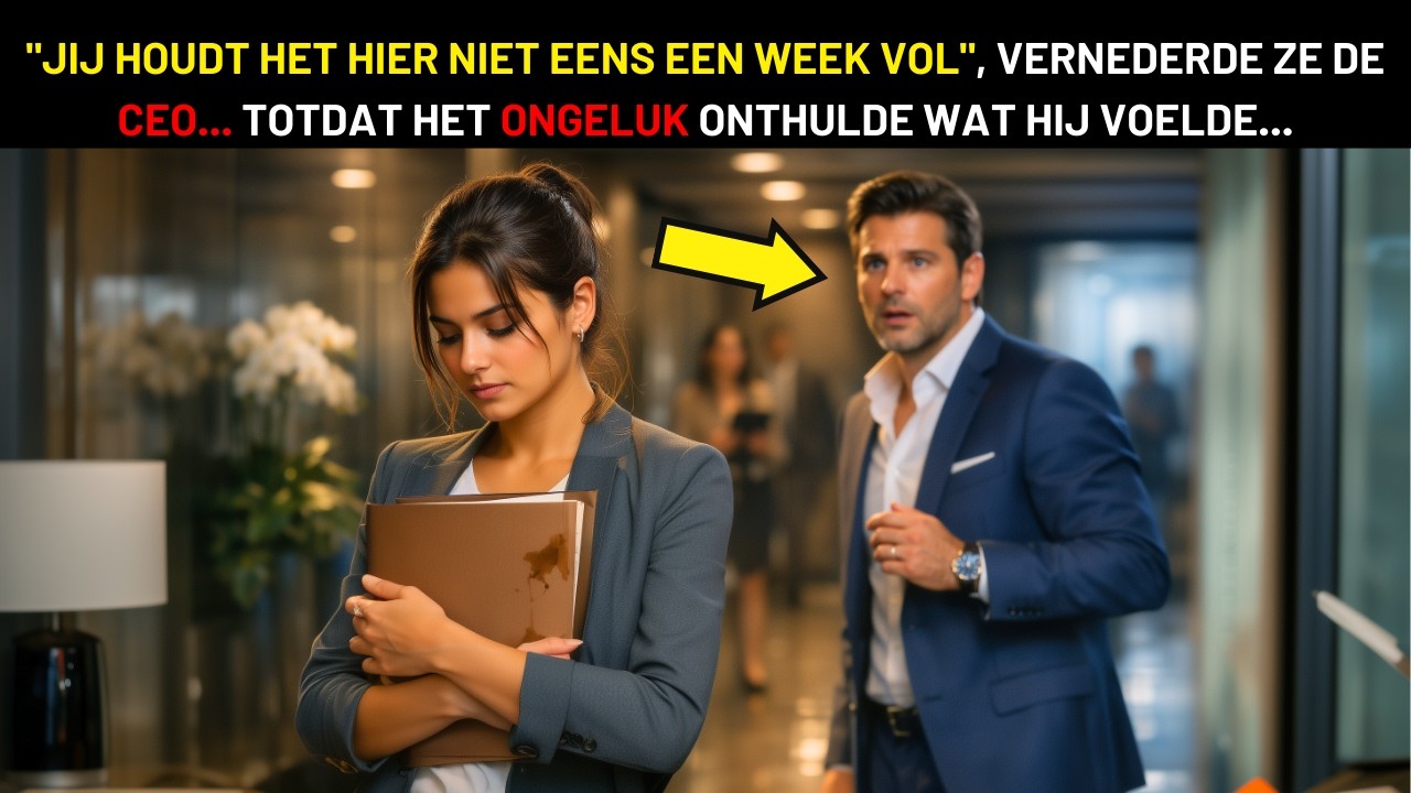 ‘JE HOUDT HET HIER GEEN WEEK VOL’, VERNEDERDE DE CEO... MAAR HET ONGELUK ONTHULDE ZIJN GEVOELENS