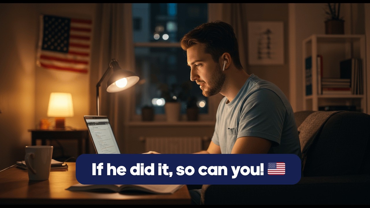 Learn English Easily: Mohamed’s Inspiring Journey to the USA – Podcast #2