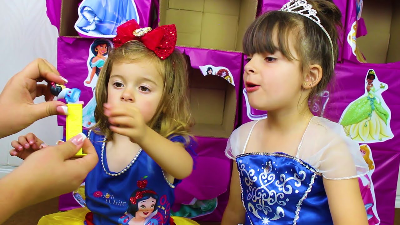 CAIXA SURPRESA DE BRINQUEDOS DAS PRINCESAS - Jéssica Godar e Laurinha e Helena