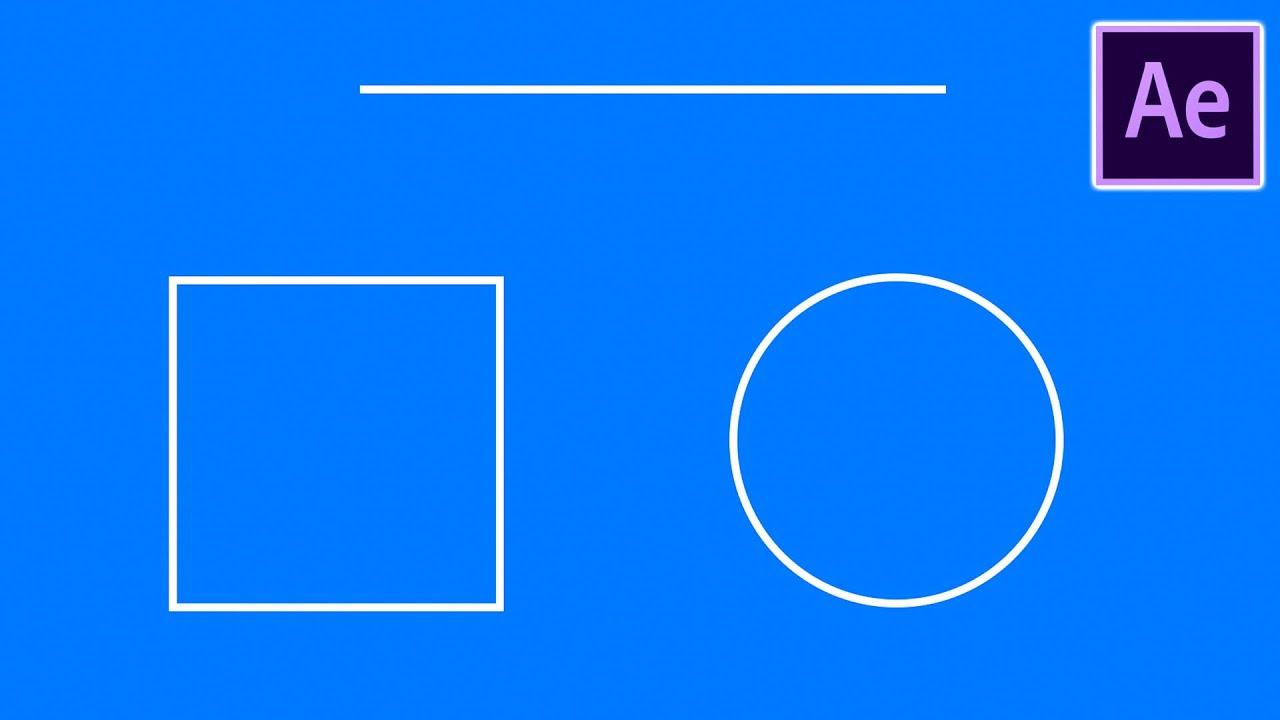 Учебник After Effects: анимация линий и контуров фигур (легко)