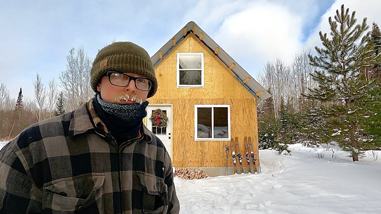 Surviving Off Grid In Extreme Cold (-50F Windchills) | Off Grid Cabin Living