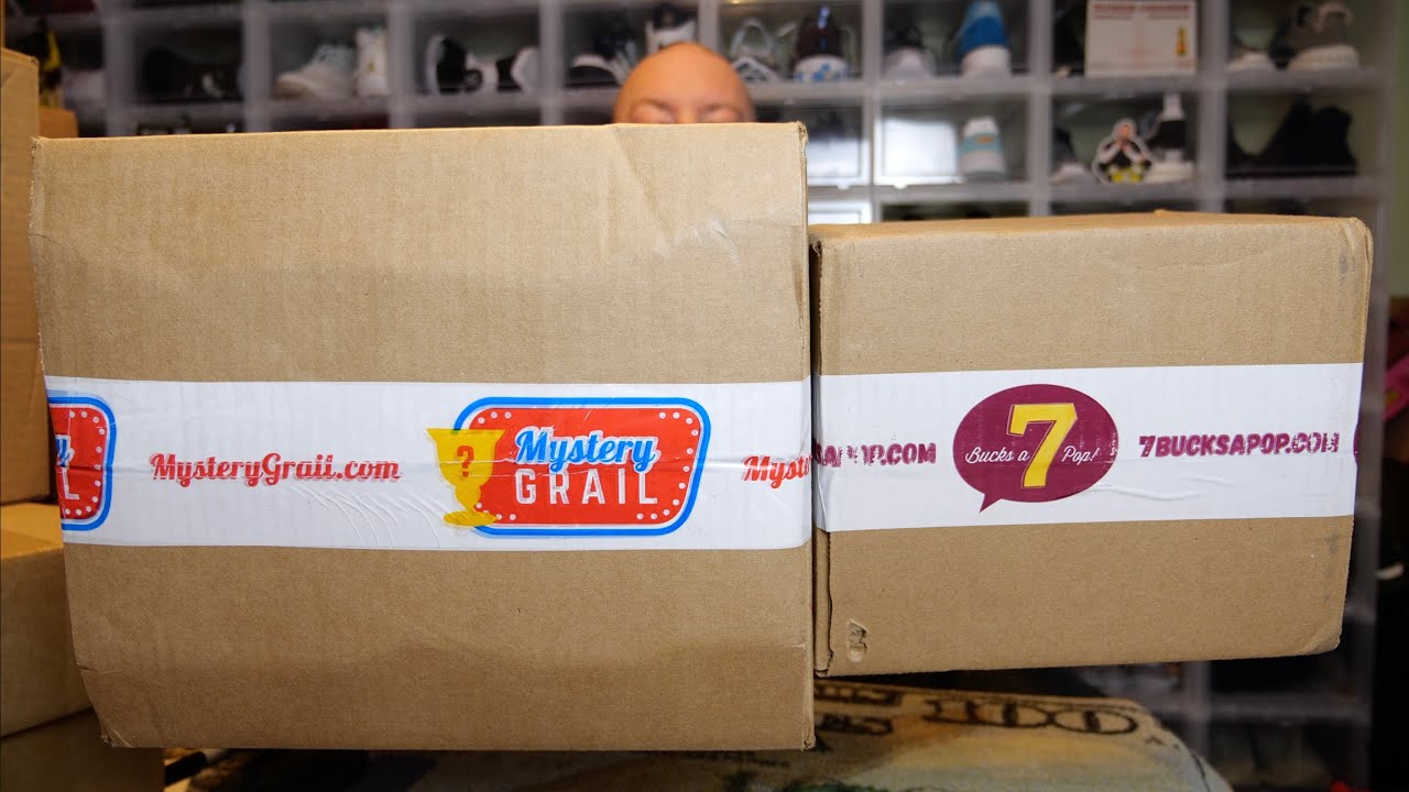 Opening a 7 Bucks a Pop $205 SUPER Funko Pop Mystery Box & MysteryGrail.com Pop Mystery Boxes!