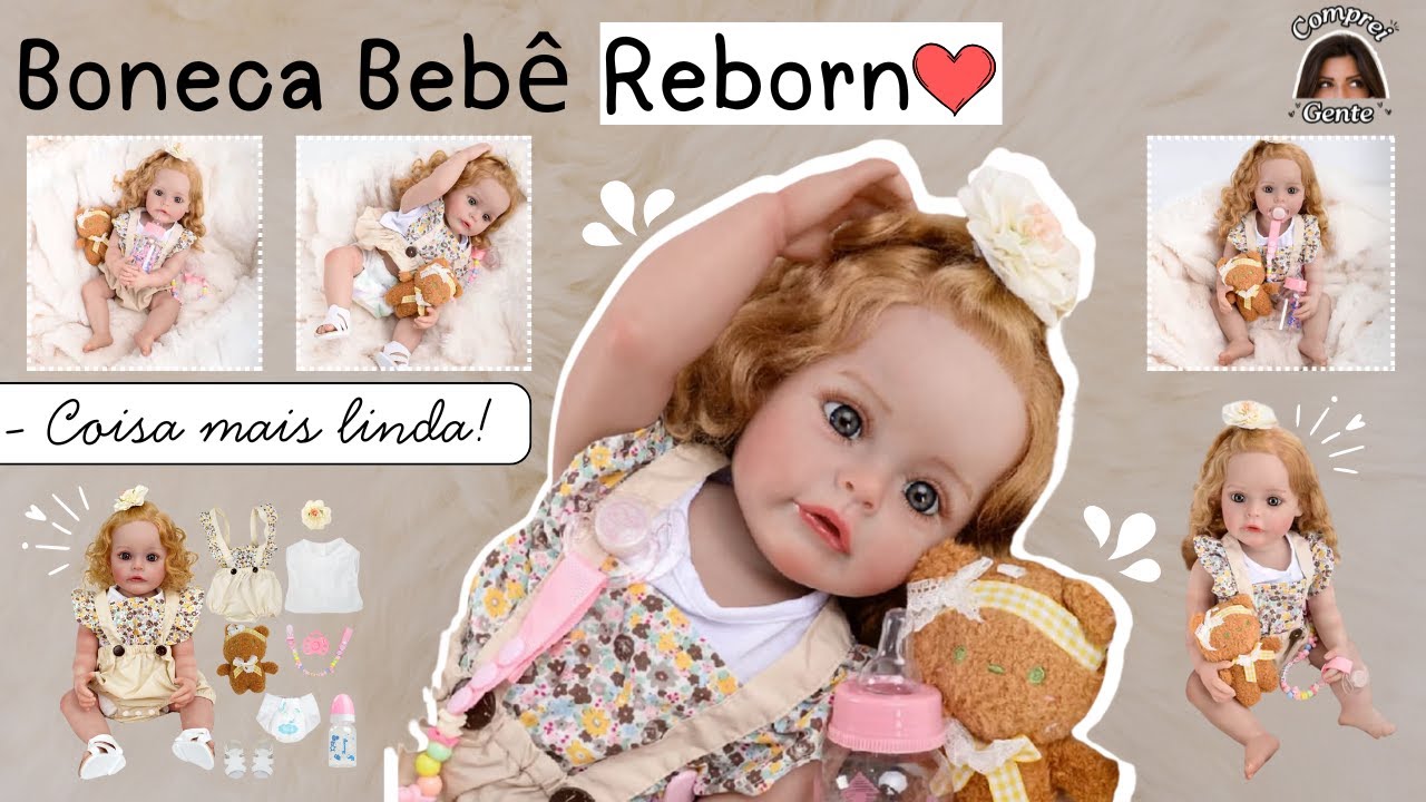 Comprei Boneca Bebê Reborn Brastoy  💖✨