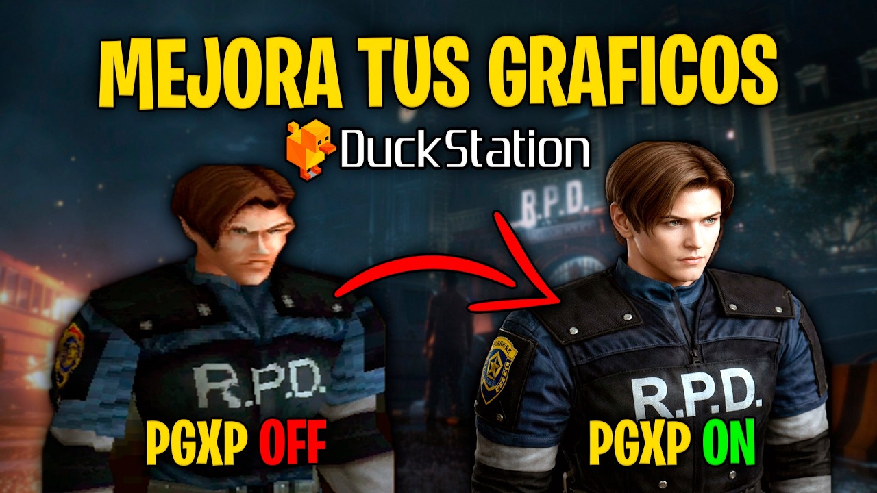 Dile adiós a los gráficos temblorosos de PS1 en DuckStation | Guía PGXP