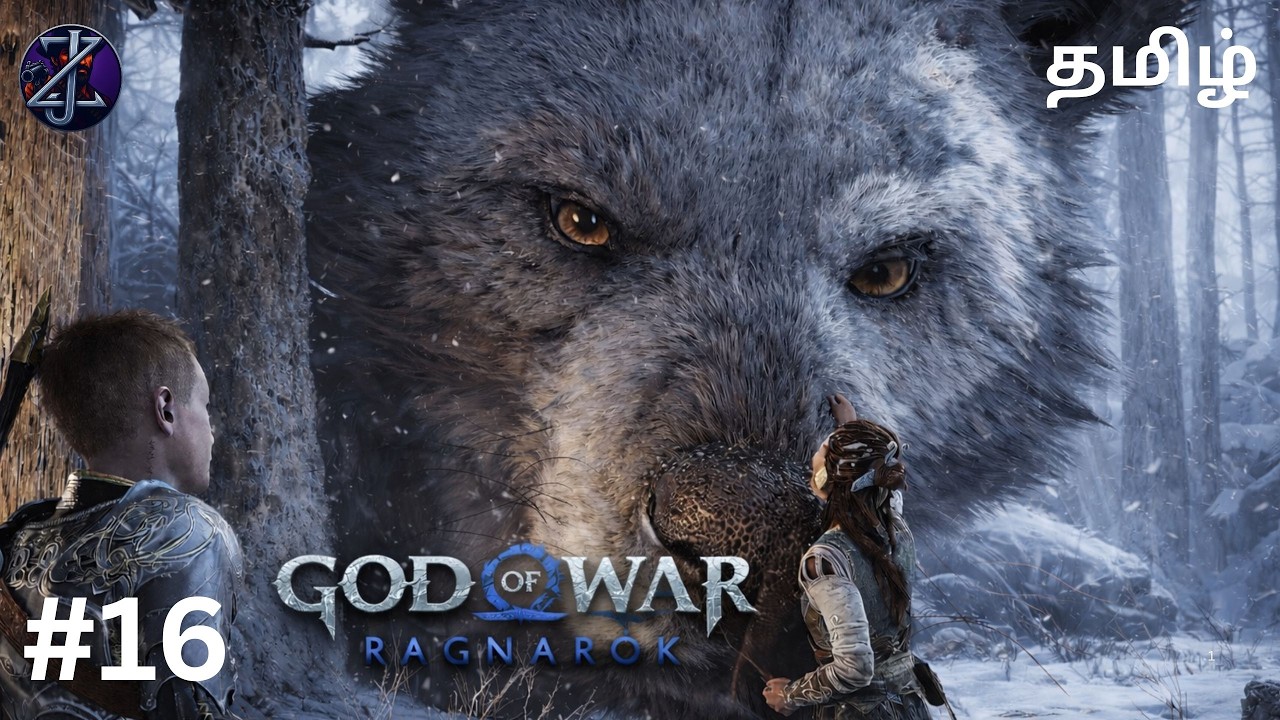 FENRIR RETURNS AS BIG WOLF God of War Ragnarök |Playthrough PART #16|PC |Live ZJay Plays தமிழ் Tamil