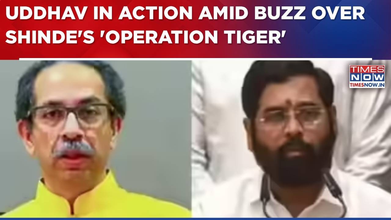 Uddhav Thackeray Calls Crucial Meet At Matoshree Amid Buzz Over Eknath Shinde's 'Operation Tiger'