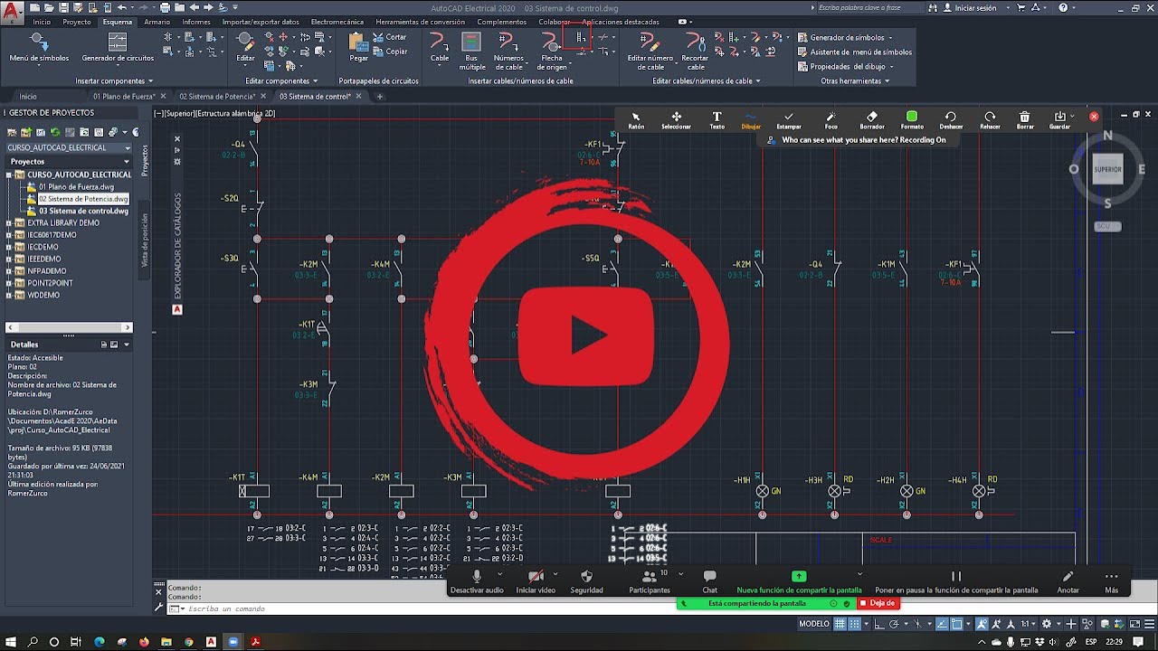⚡ AutoCAD Electric Clase 3