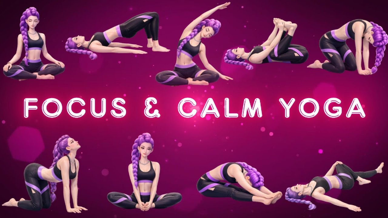 Gentle Floor Yoga to Reduce Child Anxiety (For Parents) | Rumi x KPop Demon Hunters