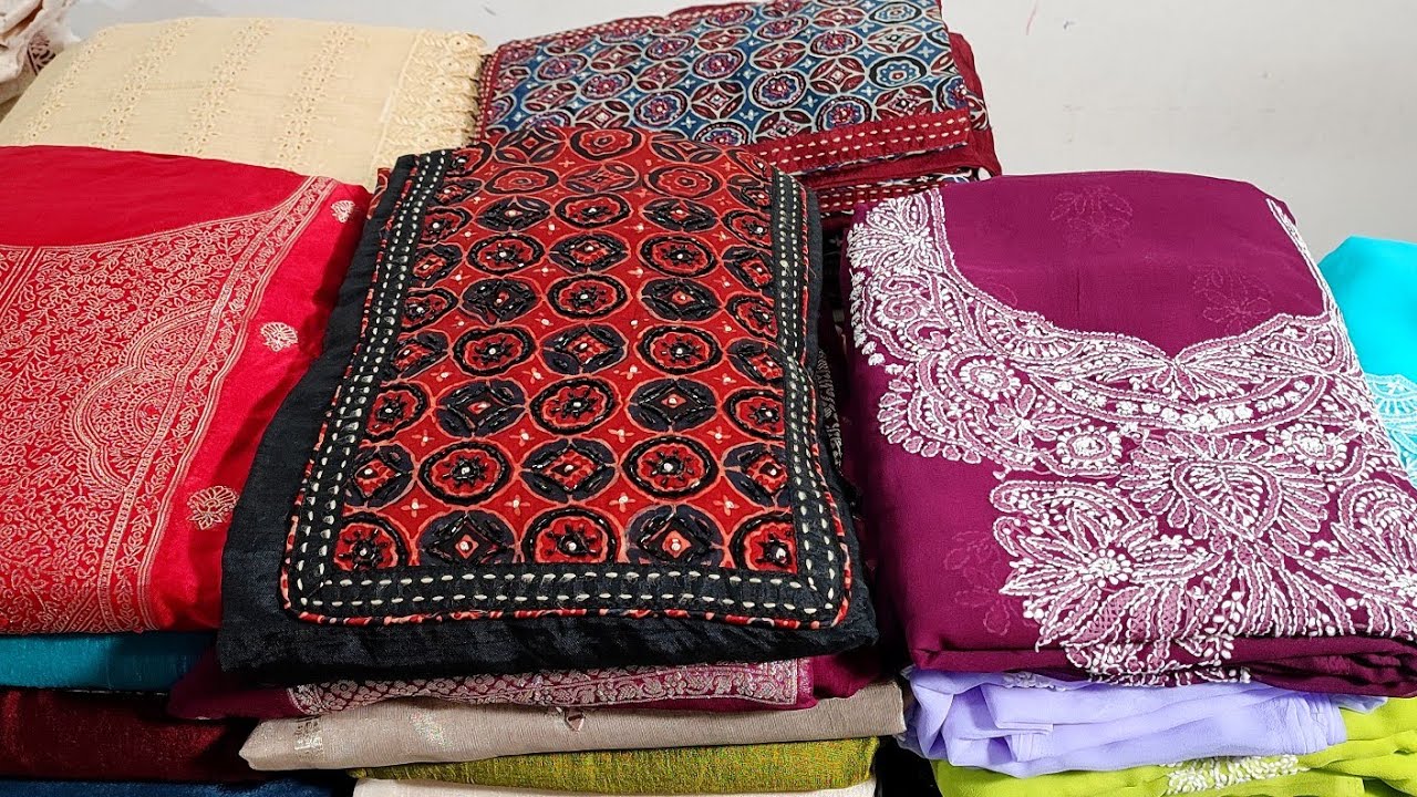 PURE MODAL SILK WITH AJRAK HANDBLOCK PURE MODAL DUPATTA|PURE BANARASI SILK DESIGNER SET 
