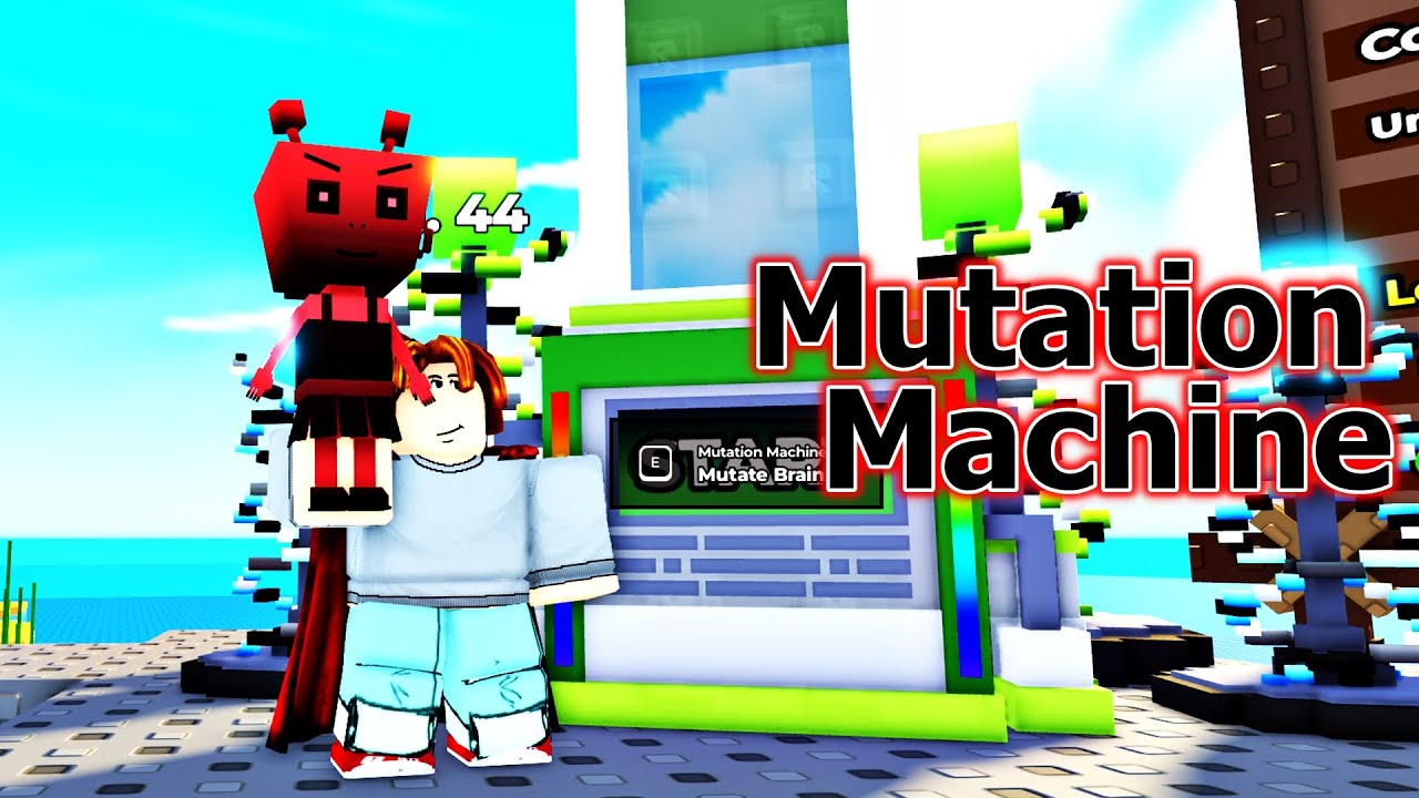 got the newest mythic, mutation machine Roblox My Singing Brainrot