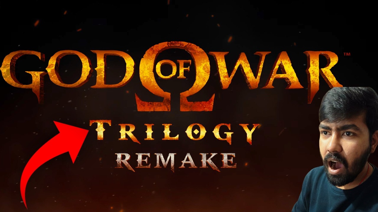 IT'S FINALLY HERE! 😍 God of War Trilogy Remake - Official Teaser REACTION