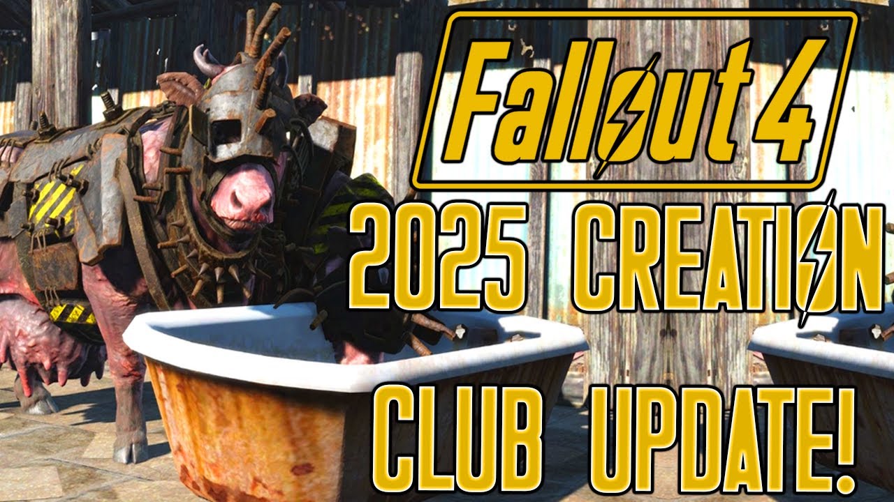 Клуб творения Fallout 4 обновился впервые за 5 лет!