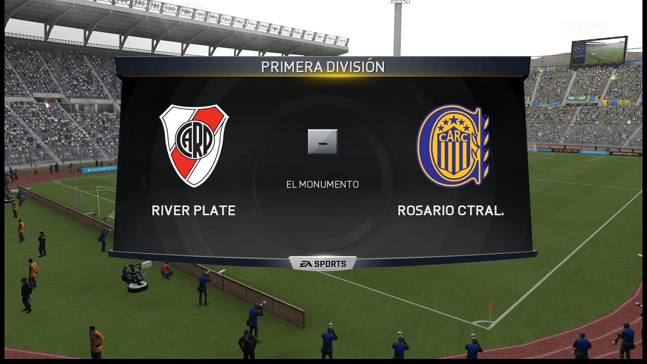 Fifa 15 Чемпионат Аргентины первый тур River Plate - Rosario Ctral