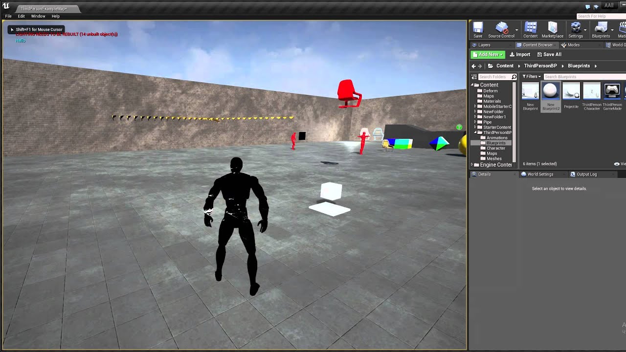 Как сделать Перемещение объекта по траектории в UE4