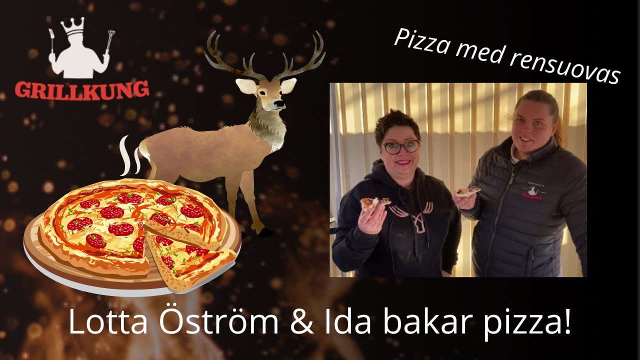Baka pizza med Lotta Öström | Tillagad i vedeldade pizzaugnen Nonno Peppe