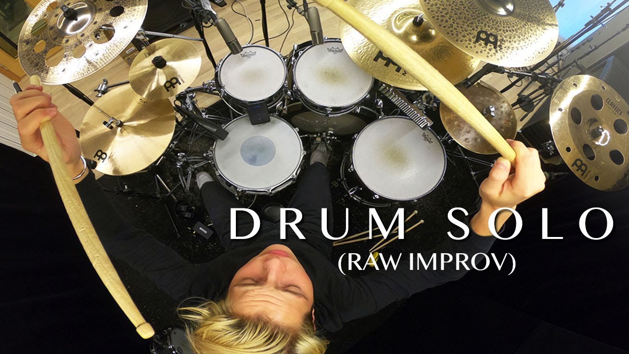 Gabriel Gom&eacute;r Raw Improv in the Studio (Drum Solo)