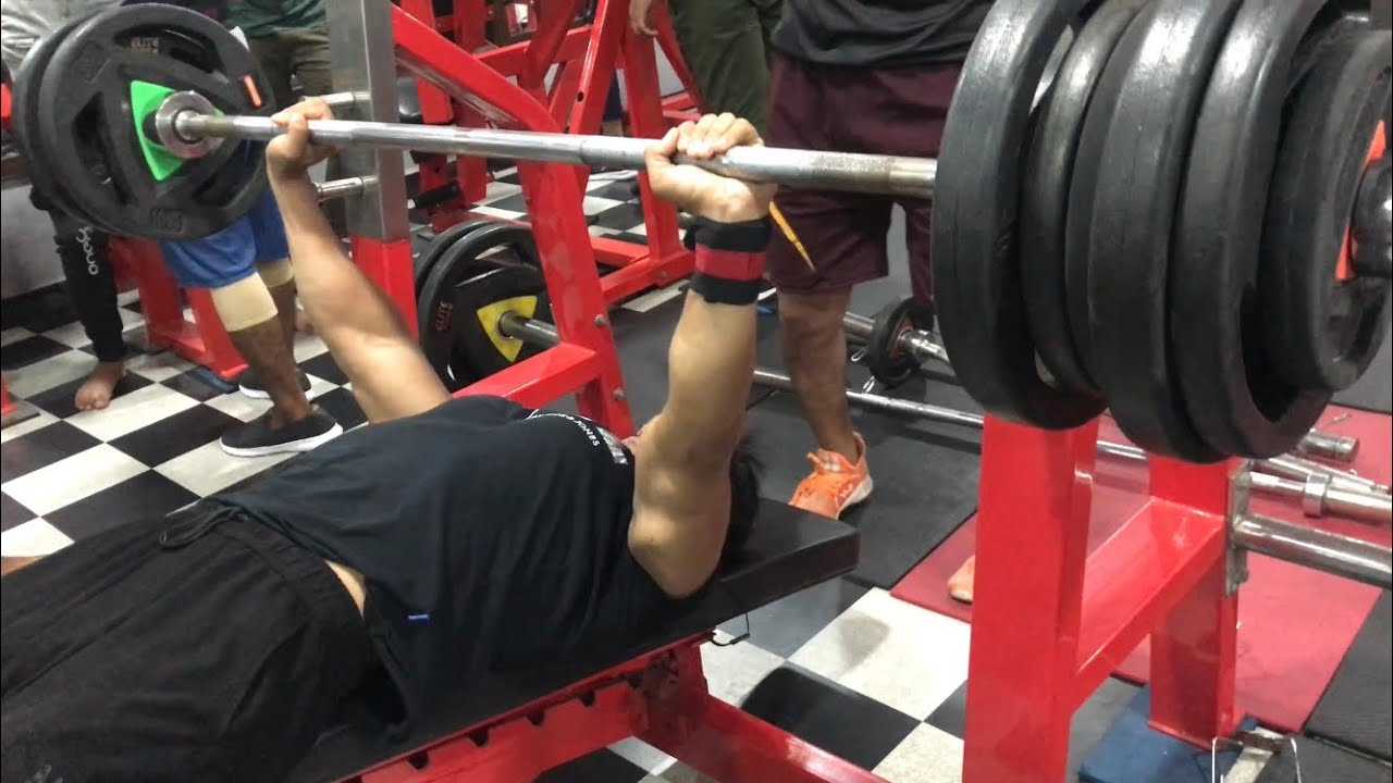 80kg chest press | motivational workout | New Gym Join Kar Liya 💪🏻✌🏻 | Rauf Habib