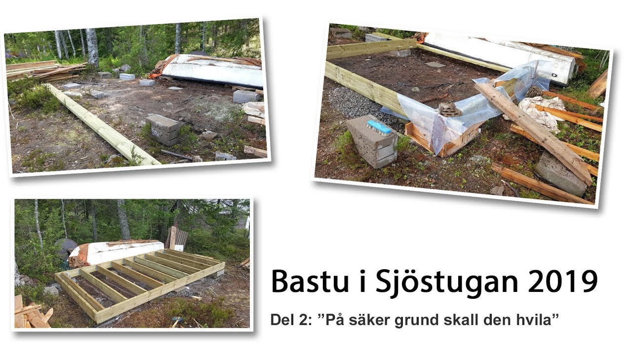 Vedeldad bastu i sommarstugan 2019 del 2
