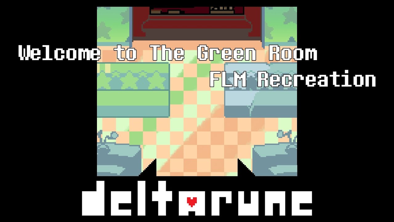 I RECREATED Green Room from DELTARUNE Ch. 3 (on FL Mobile)