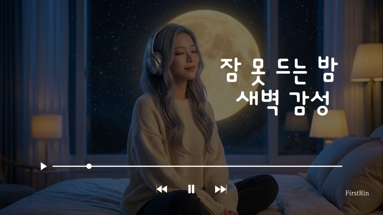 [Playlist] 잠이 오지 않는 새벽, 당신의 머리맡을 지켜줄 따뜻한 목소리 🌙 | 첫린(FirstRin)