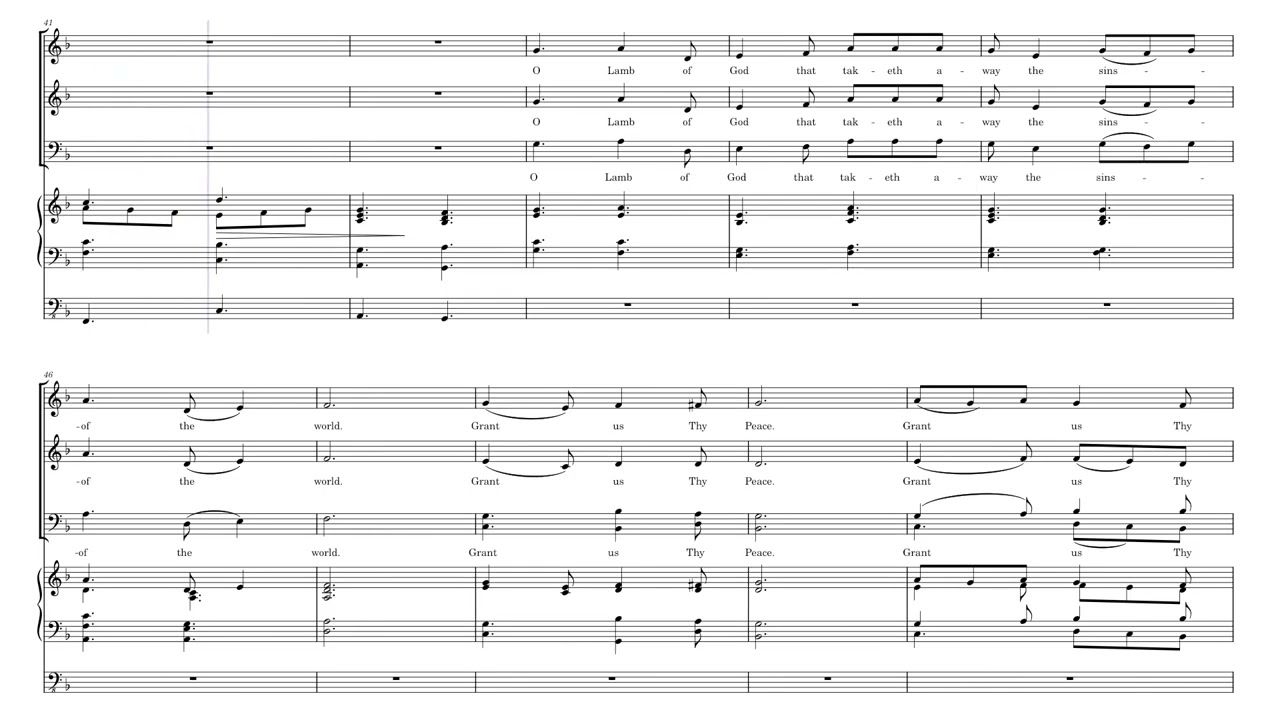 Agnus Dei by Stephen Fowler