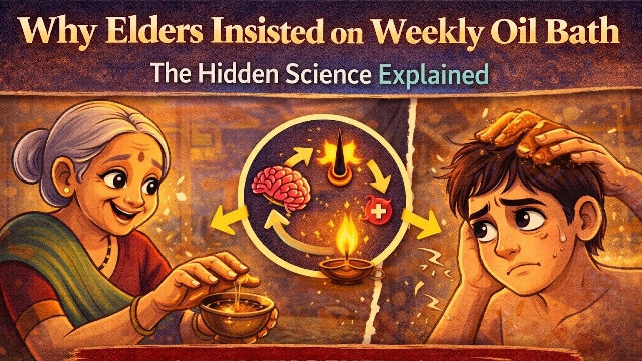 Why Elders Insisted on Weekly Oil Bath | The Hidden Science Explained