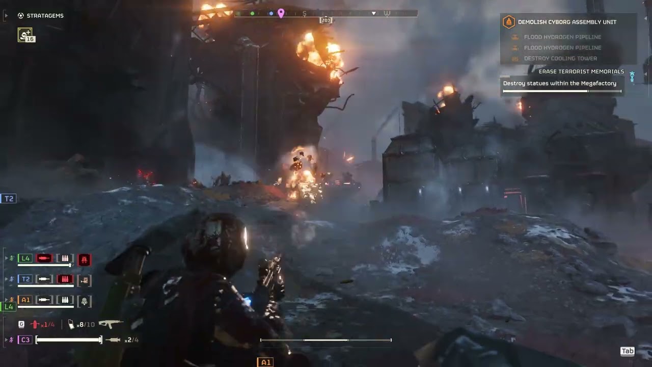 HELLDIVERS 2 : CYBERSTAN ! DEATH LOOMS!
