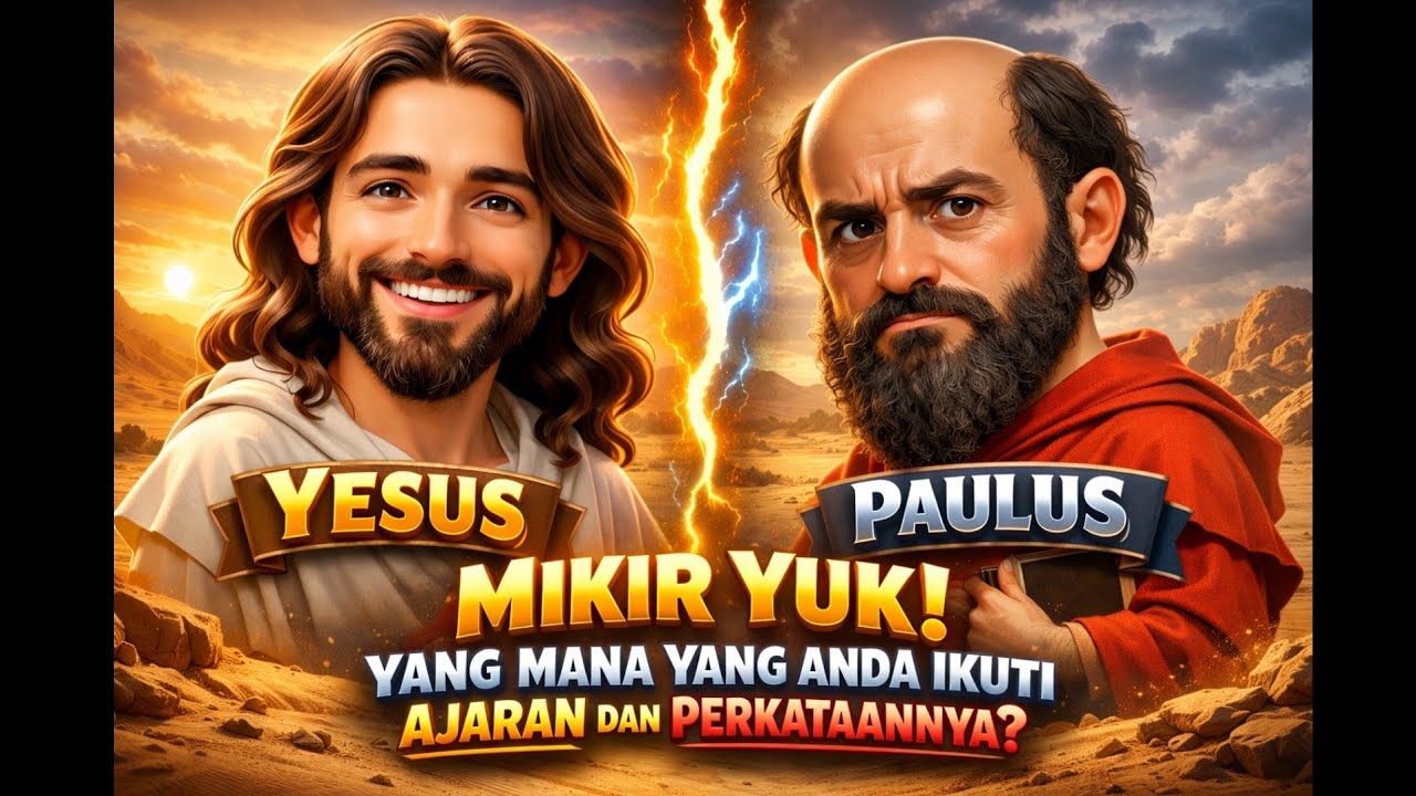 MIKIR YUK! YANG MANA YANG ANDA IKUTI AJARAN DAN PERKATAANNYA?