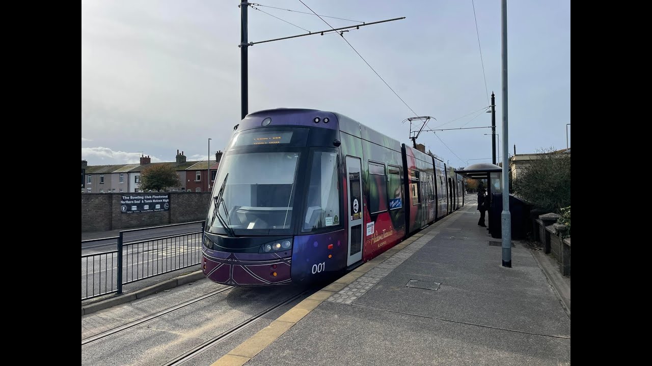 Blackpool Tramway - Cleveleys to Fleetwood Ferry (2022 Full Ride)