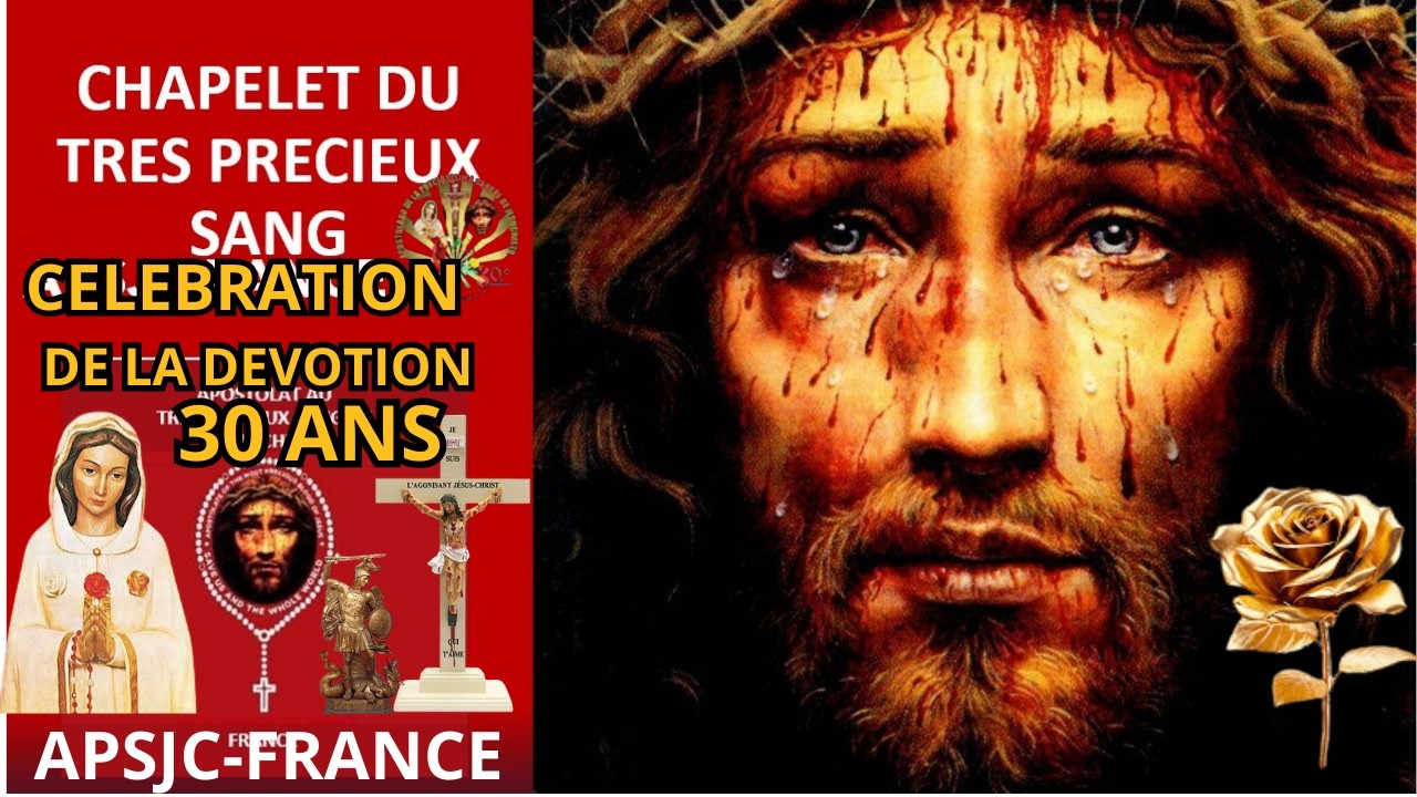 DÉVOTION QUOTIDIENNE AU TRES PRECIEUX SANG LUNDI 9 FÉVRIER 2026