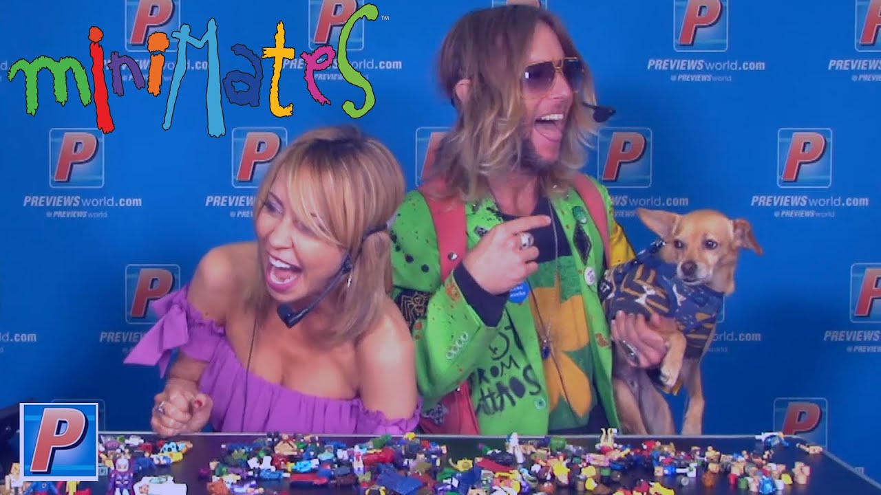 MINIMATES with TARA STRONG and GREG CIPES