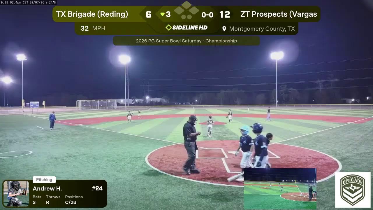 TX Brigade (Reding) @ ZT Prospects (Vargas (2026.02.07)
