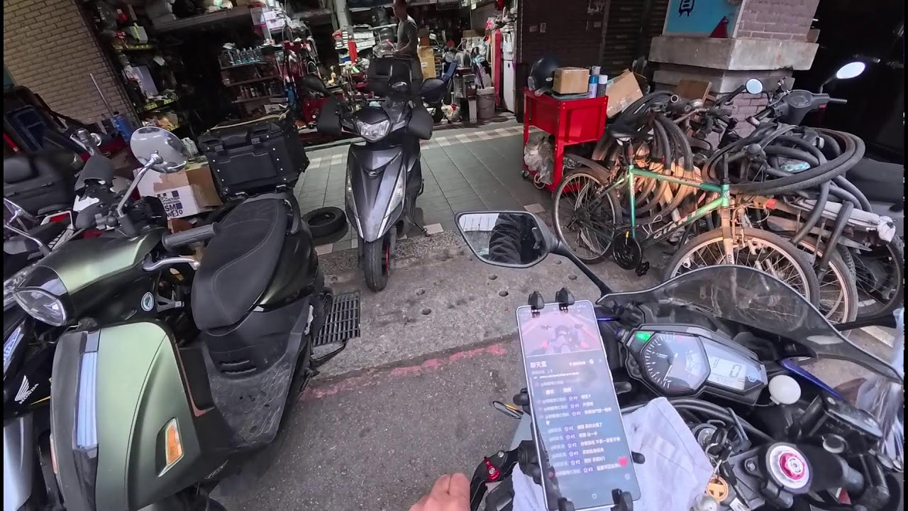 騎車亂逛順便測試直播