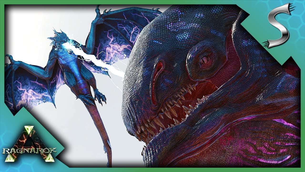 DEFEATING THE DESERT TITAN WITH WYVERNS! - Ark: Survival Evolved [Cluster E54]