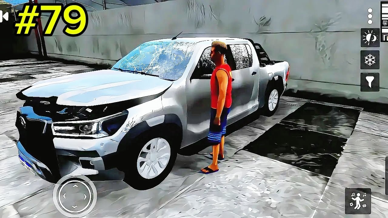 4x4 Hilux Dala  driving gameplay in Arabic style  level 78